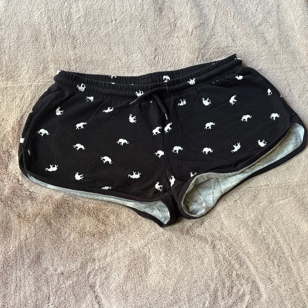 Ivory Ella Black and White Women's Shorts